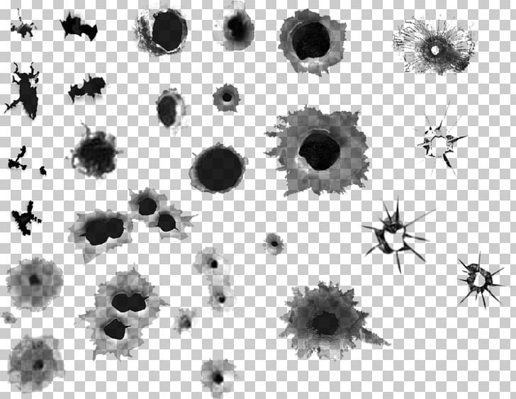 Bullet PNG, Clipart, Ammunition, Black And White, Bullet, Bullet Hole, Circle Free PNG Download