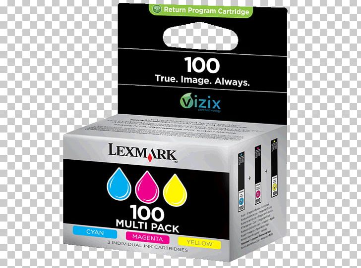 Lexmark Cartridge No. 100XL Ink Cartridge PNG, Clipart, Blister, Brand, Cmyk Color Model, Color, Cyan Free PNG Download