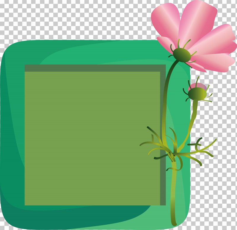 Flower Photo Frame Flower Frame Photo Frame PNG, Clipart, Flower, Flower Frame, Flower Photo Frame, Green, Leaf Free PNG Download