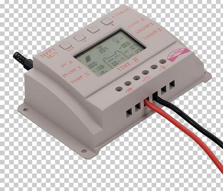 Battery Charge Controllers Maximum Power Point Tracking Solar Energy Pulse-width Modulation Electronics PNG, Clipart, 10 A, 12 V, Ampere, Battery Charge Controllers, Computer Hardware Free PNG Download