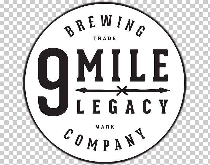 9 Mile Legacy Brewing Paddock Wood Brewing Co. Logo Brewery Beer PNG, Clipart, Area, Beer, Black And White, Brand, Brewery Free PNG Download