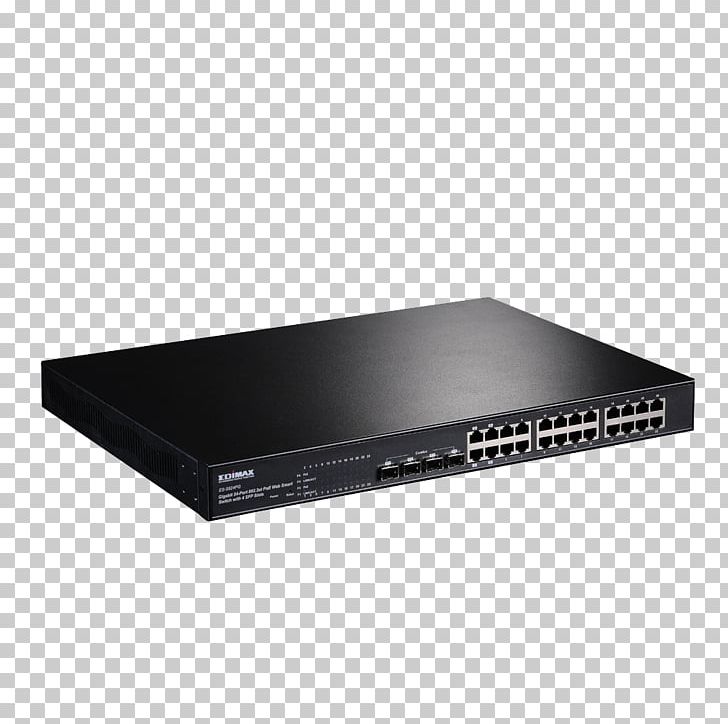 Gigabit Ethernet Network Switch Ethernet Hub Small Form-factor Pluggable Transceiver Port PNG, Clipart, Computer Network, Elect, Electronic Device, Electronics, Ethernet Free PNG Download