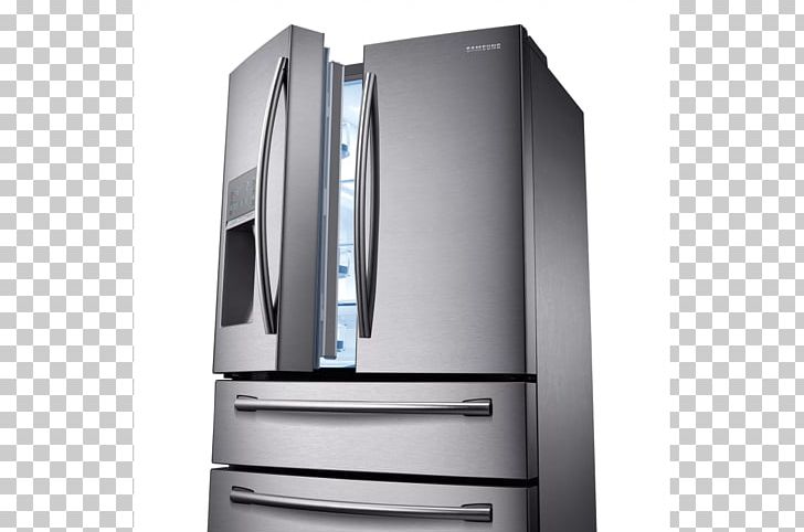 Refrigerator Samsung RF24FSEDBSR Samsung RF24H PNG, Clipart, Angle, Drawer, Electronics, Freezers, French Door Free PNG Download