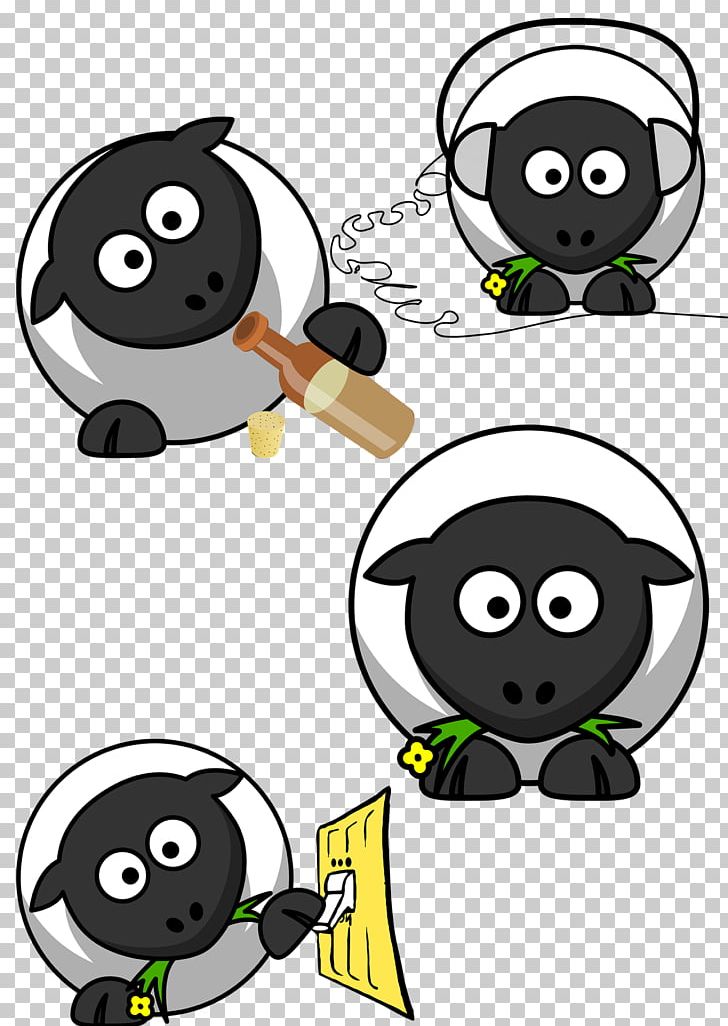 Scottish Blackface Cartoon Paper Sticker PNG, Clipart, Animals, Ball, Black Sheep, Cartoon Sheep, Clip Art Free PNG Download