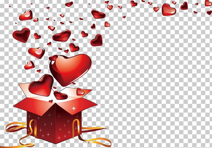 Valentines Day Heart Gift Love PNG, Clipart, Box, Childrens Day, Christmas, Color, Dia Dos Namorados Free PNG Download