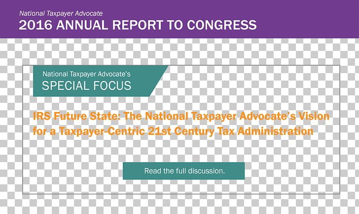 Office Of The Taxpayer Advocate United States Taxpayer Advocate Internal Revenue Service United States Congress Report PNG, Clipart, Amazon Web Services Inc, Annual Report, Area, Brand, Information Free PNG Download