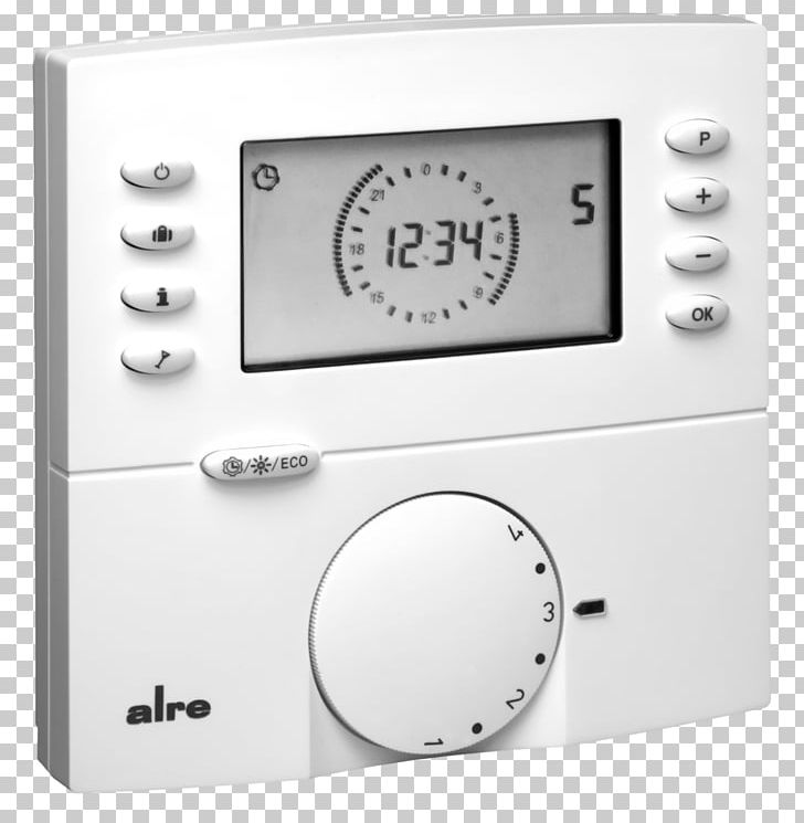Programmable Thermostat Underfloor Heating Nachtabsenkung ALRE-IT Regeltechnik GmbH PNG, Clipart, Berker Gmbh Co Kg, Buschjaeger Elektro Gmbh, Control Engineering, Digital Data, Electrical Switches Free PNG Download