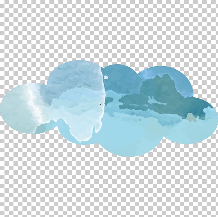Watercolor Painting Cloud PNG, Clipart, Aqua, Artworks, Blue, Cloud, Drawing Free PNG Download