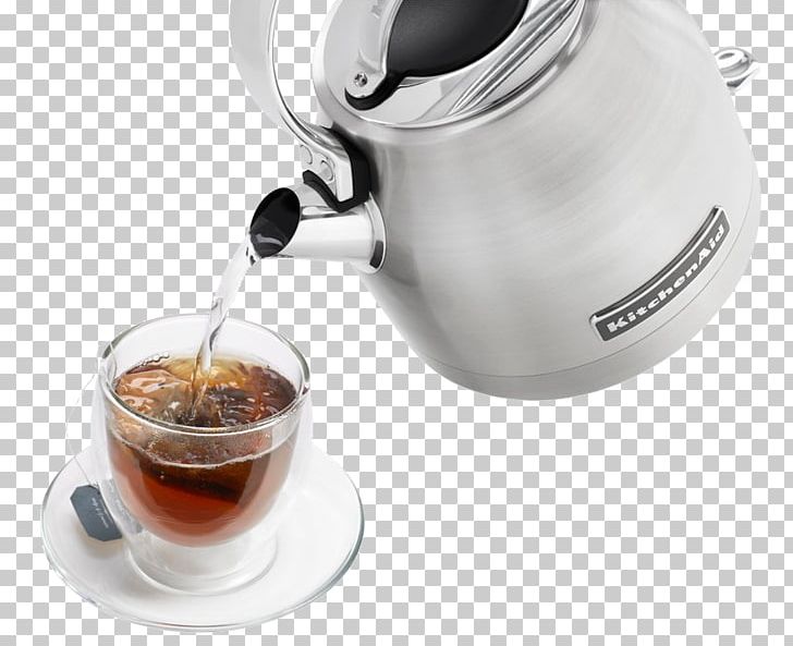 Electric Kettle Small Appliance KitchenAid Brushed Metal PNG, Clipart, Brushed Metal, Coffee, Coffeemaker, Cooking Ranges, Countertop Free PNG Download