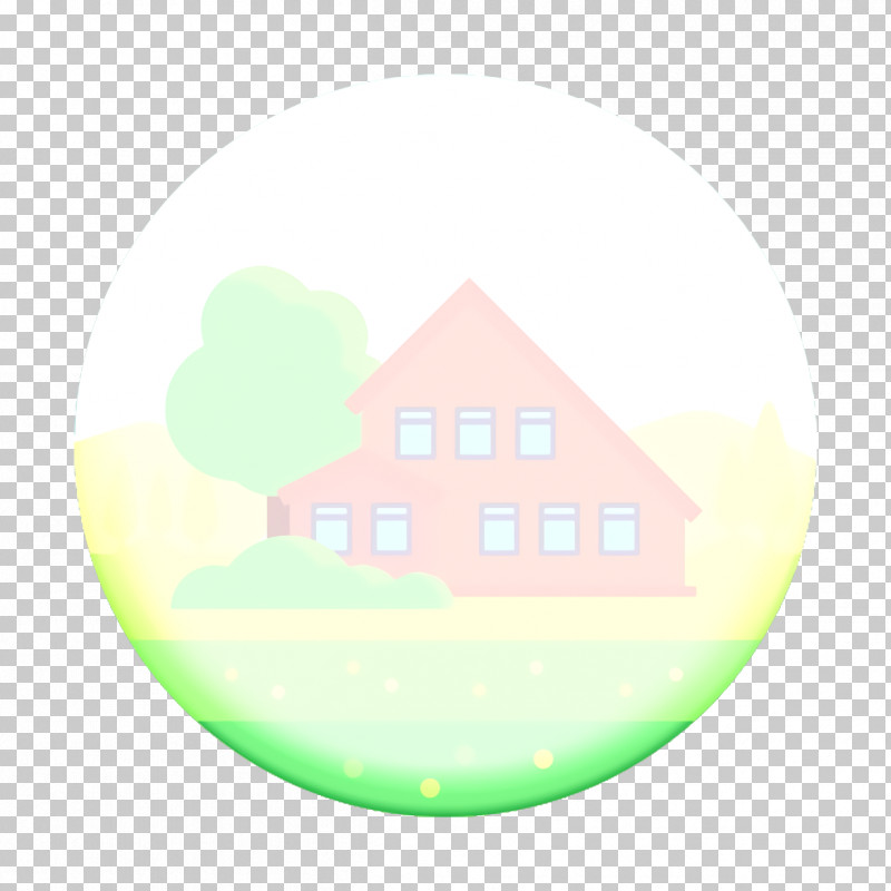 Home Icon Landscapes Icon Tree Icon PNG, Clipart, Circle, Green, Home Icon, Landscapes Icon, Logo Free PNG Download