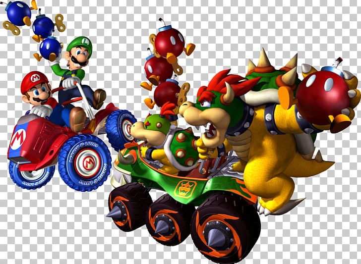 Mario Kart: Double Dash Mario Kart Wii Mario Kart 64 Mario Kart DS Mario & Luigi: Bowser's Inside Story PNG, Clipart, Action Figure, Birdo, Bobomb, Bowser, Bowser Jr Free PNG Download