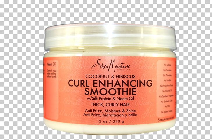 Cream SheaMoisture Coconut & Hibiscus Curl Enhancing Smoothie Lotion Custard Hair Styling Products PNG, Clipart, Castor Oil, Cream, Custard, Flavor, Frizz Free PNG Download