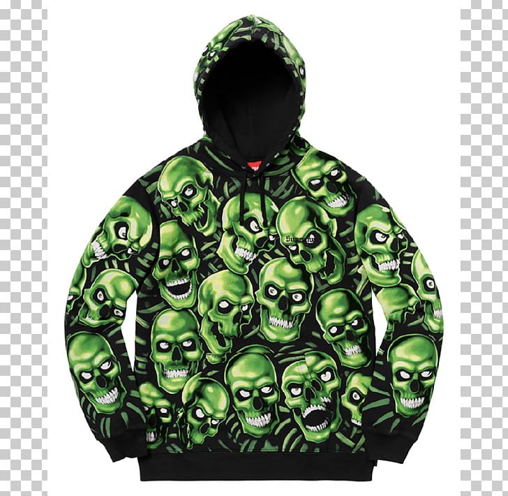Hoodie Supreme Clothing T-shirt Streetwear PNG, Clipart, Bluza, Clothing, Clothing Accessories, Green, Hood Free PNG Download
