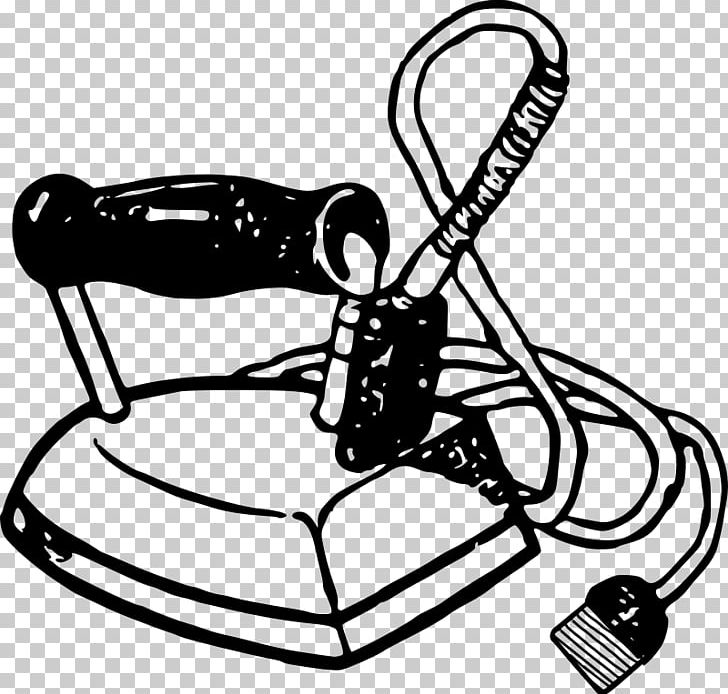 Clothes Iron Clothing Line Art PNG, Clipart, Area, Artwork, Auto Part, Black, Black And White Free PNG Download