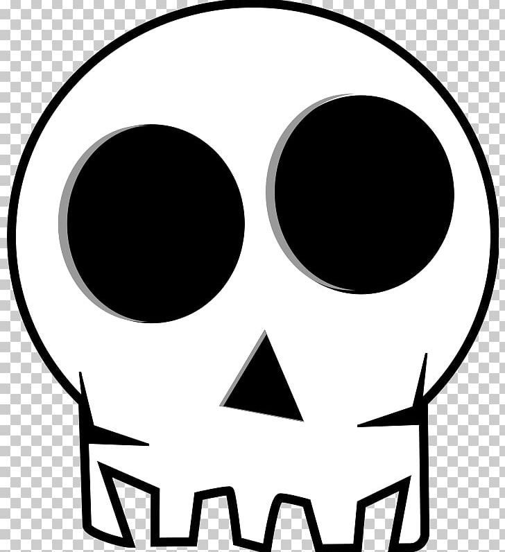 Skull Cartoon PNG, Clipart, Area, Art, Black, Black And White, Bone Free PNG Download