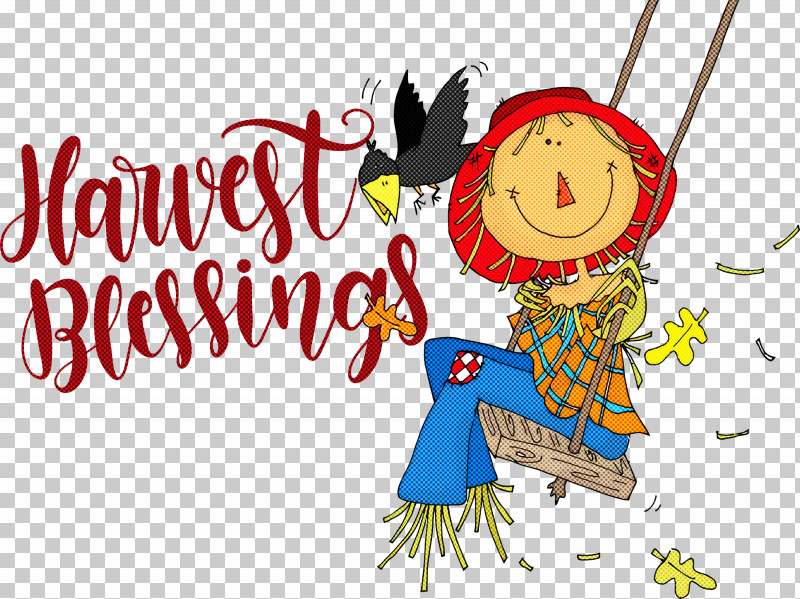 Harvest Blessings Thanksgiving Autumn PNG, Clipart, Autumn, Cartoon, Drawing, Harvest Blessings, Painting Free PNG Download