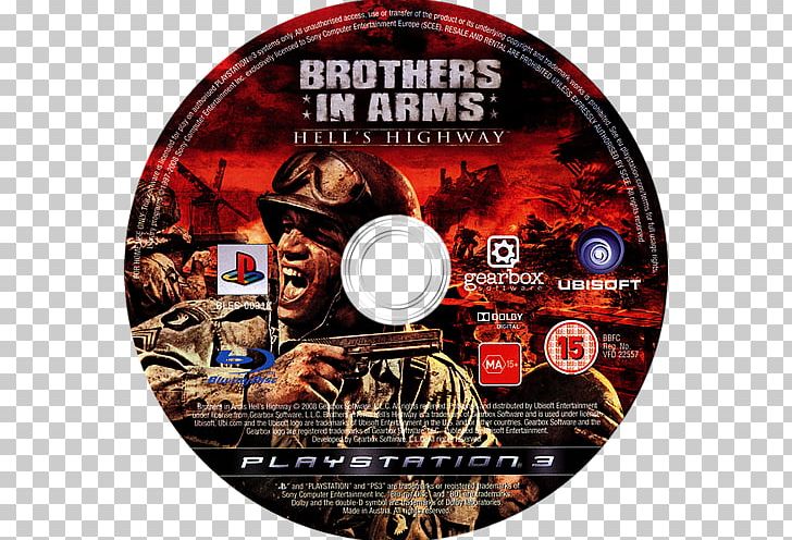 Brothers In Arms: Hell's Highway Xbox 360 PlayStation 3 Gearbox Software PNG, Clipart,  Free PNG Download