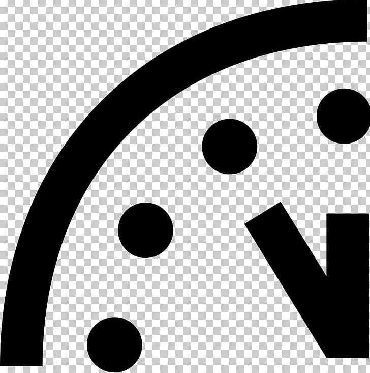 Doomsday Clock Bulletin Of The Atomic Scientists Symbol PNG, Clipart, Bio, Black And White, Bulletin Of The Atomic Scientists, Circle, Clock Free PNG Download