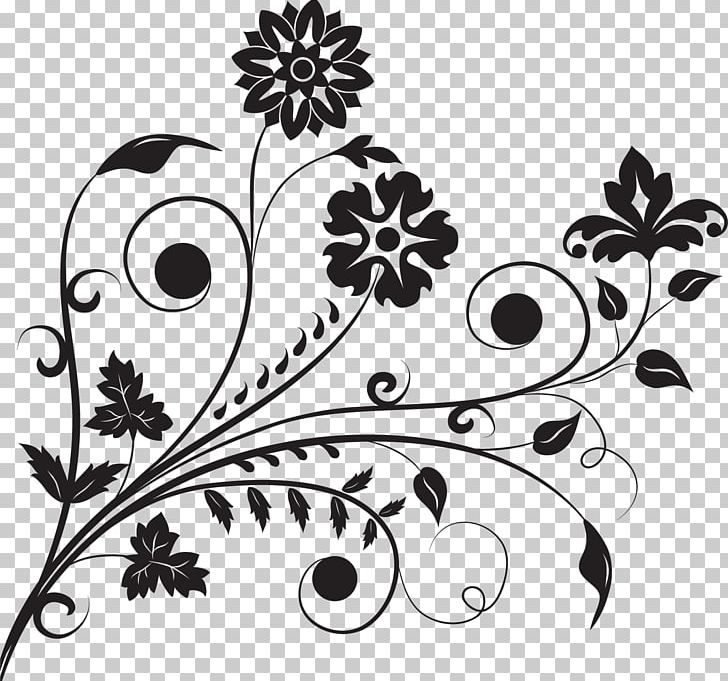 Portable Network Graphics Design Floral Bouquets PNG, Clipart, Art, Black And White, Blingee, Branch, Circle Free PNG Download