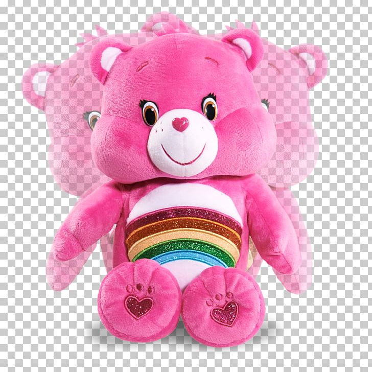 1 Sugar Loaf Plush Toy KellyToy Care Bears Chevron Pattern Cheer Bear 2017 Details about    