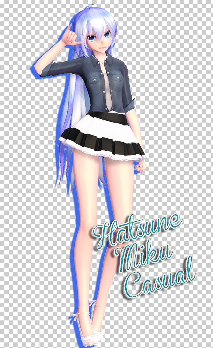 MikuMikuDance Hatsune Miku Megpoid Vocaloid Kagamine Rin/Len PNG, Clipart, Anime, Art, Blue, Brown Hair, Character Free PNG Download