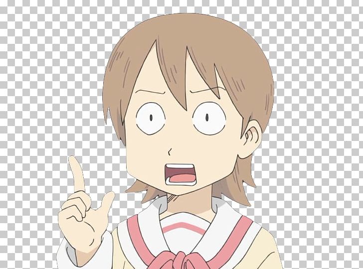 Nichijou Anime Waifu Internet Meme PNG, Clipart, Arm, Art, Boy, Brown Hair, Cartoon Free PNG Download
