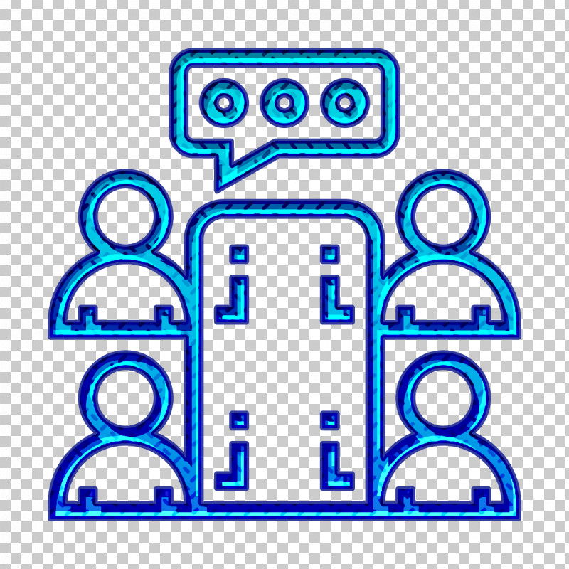 STEM Icon Meeting Icon Teamwork Icon PNG, Clipart, Blue, Line, Line Art, Meeting Icon, Stem Icon Free PNG Download