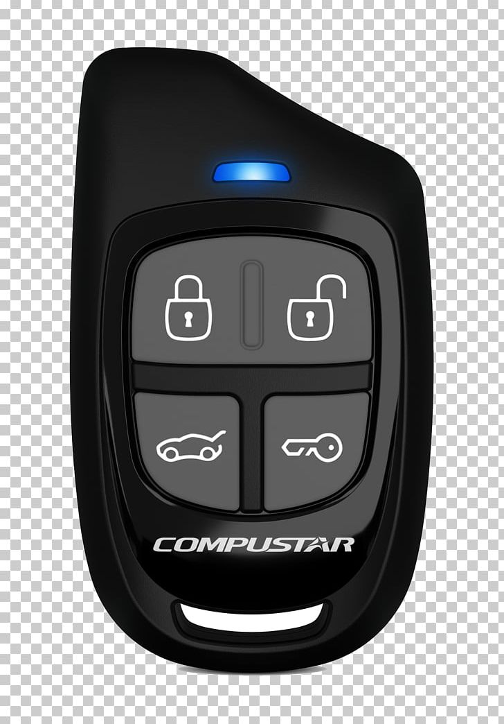 Car Alarms Remote Starter Remote Controls Compustar 1-Way Paging Remote Start/Keyless Entry/Vehicle Security Remote Kit W/ 4 Button Remote PNG, Clipart,  Free PNG Download
