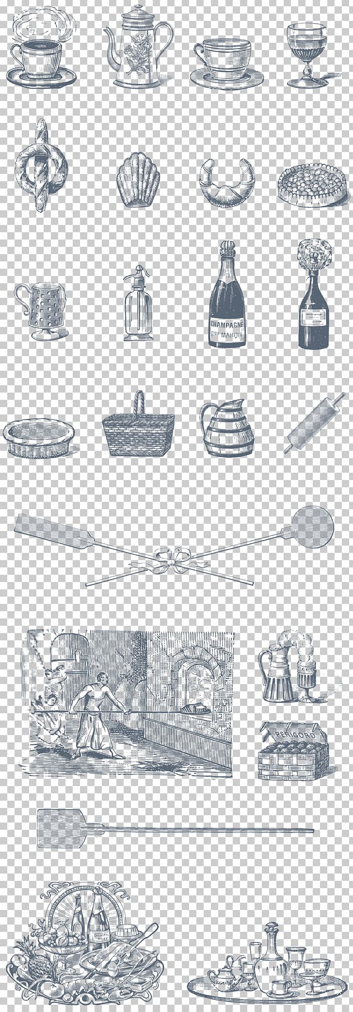 Drawing Food Art PNG, Clipart, Art, Artwork, Black And White, Cartoon, Cookware And Bakeware Free PNG Download