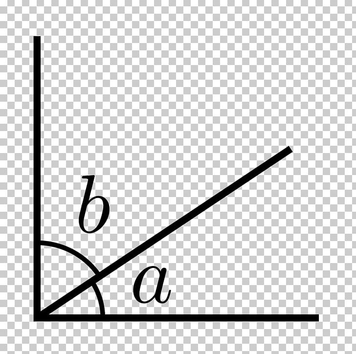 Complementary Angles Right Angle Internal Angle Adjacent Angle PNG, Clipart, Adjacent Angle, Angle, Angle Aigu, Area, Black Free PNG Download