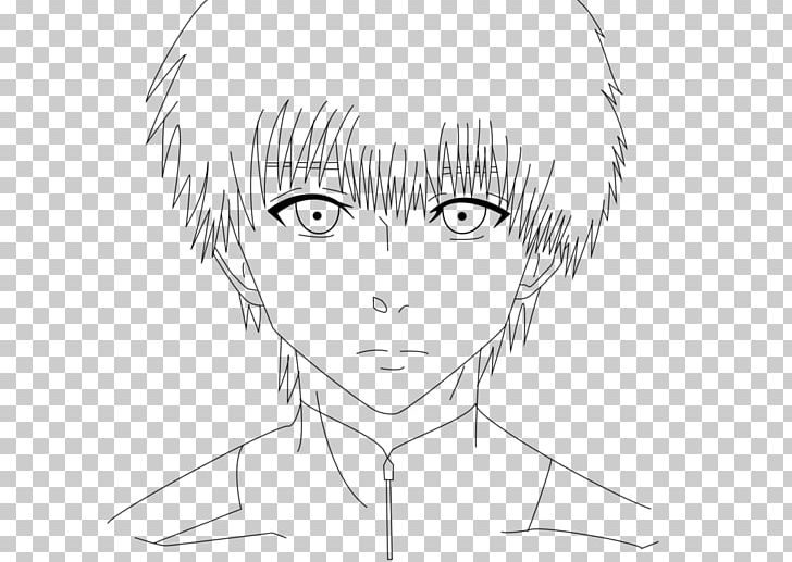 Drawing Line Art Tokyo Ghoul Sketch PNG, Clipart, Area, Black, Black And White, Cartoon, Coloring Book Free PNG Download