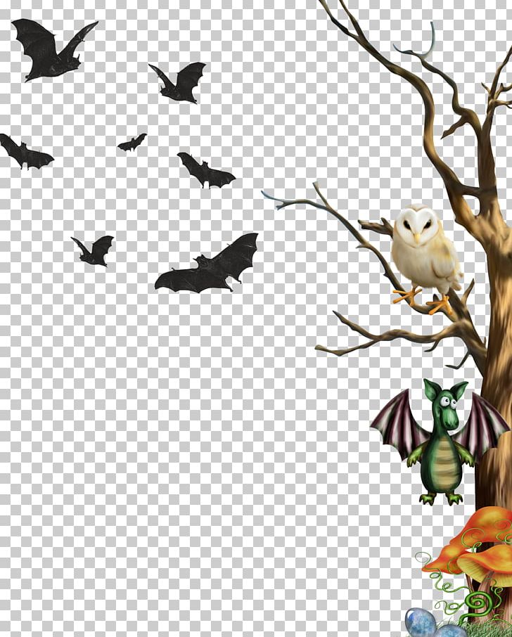 Little Owl Corners Puzzle PNG, Clipart, Animals, Autumn Tree, Bird, Branch, Cartoon Free PNG Download