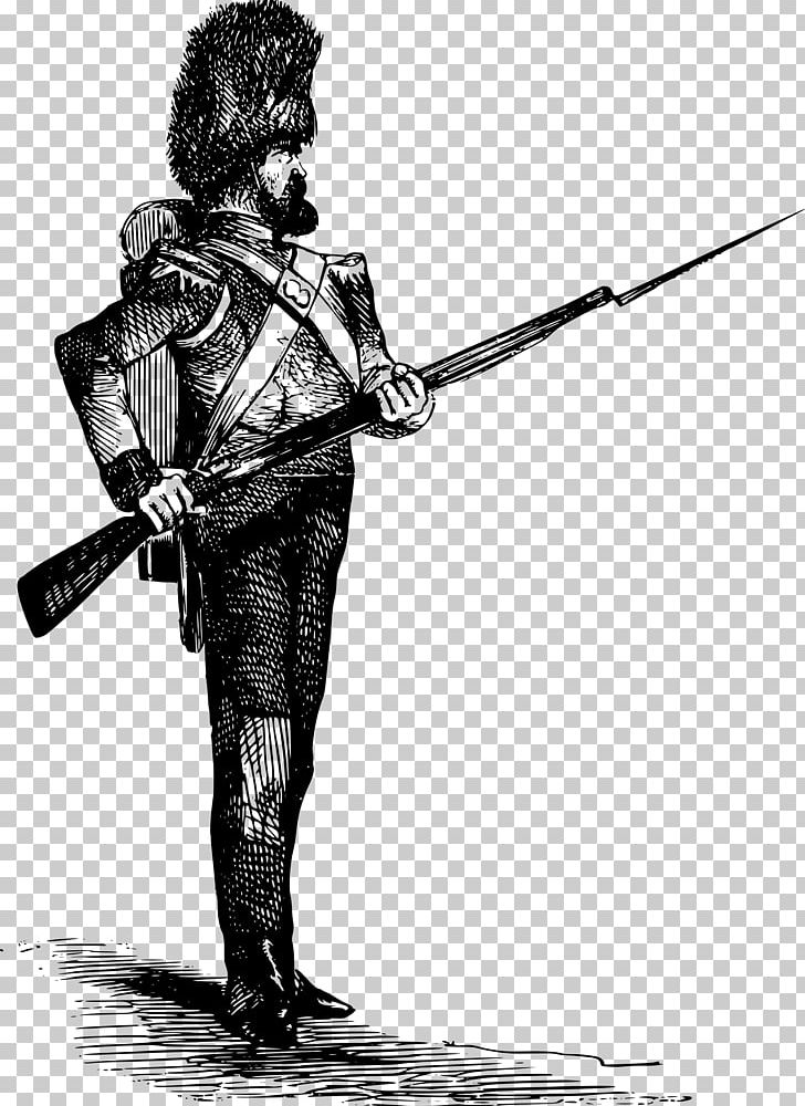 Soldier Infantry Bearskin PNG, Clipart, Armour, Army, Art, Bearskin, Black And White Free PNG Download
