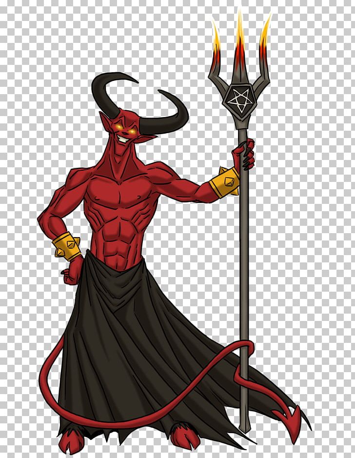 Devil Drawing Witchcraft Demon PNG, Clipart, Arma Bianca, Cartoon, Character, Cold Weapon, Demon Free PNG Download