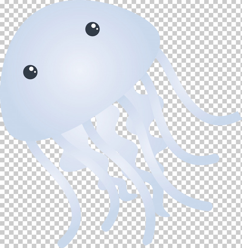 Octopus White Jellyfish Cnidaria Giant Pacific Octopus PNG, Clipart, Cnidaria, Giant Pacific Octopus, Jellyfish, Octopus, Paint Free PNG Download