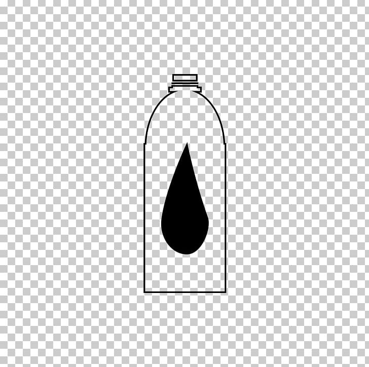 Logo Bottle White PNG, Clipart, Angle, Area, Black, Black And White, Bottle Free PNG Download