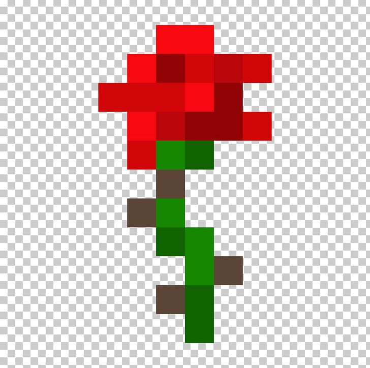 Minecraft: Pocket Edition Rose Flower PNG, Clipart, Enderman, Flower, Gaming, Line, Logo Free PNG Download
