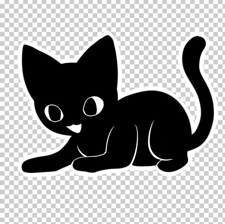 Black Cat Sticker Wall Decal PNG, Clipart, Animals, Black, Black And White, Black Cat, Bumper Sticker Free PNG Download