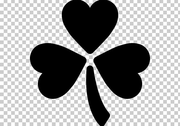 Computer Icons Shamrock Four-leaf Clover Luck PNG, Clipart, Black And White, Clover, Computer Icons, Download, Encapsulated Postscript Free PNG Download