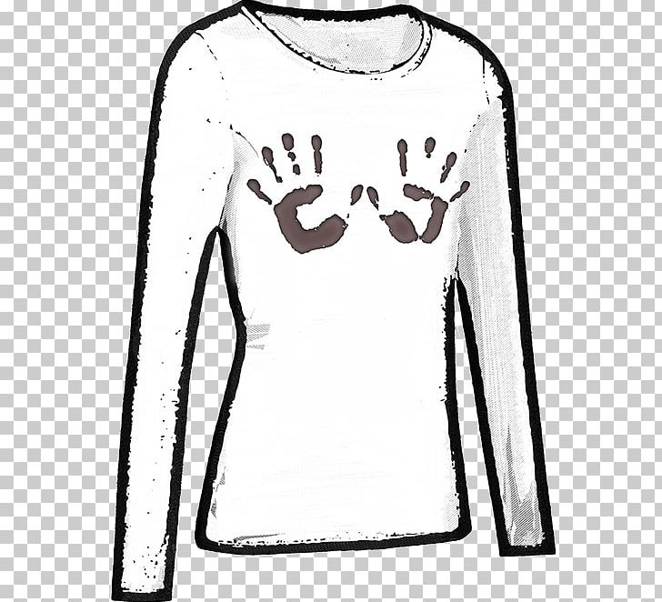 Long-sleeved T-shirt Shoulder Pattern PNG, Clipart, Animal, Black, Black And White, Brand, Clothing Free PNG Download