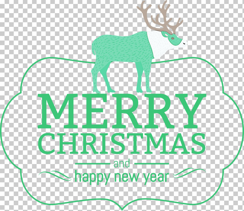 Reindeer PNG, Clipart, Antler, Deer, Green, Green Christmas, Line Free PNG Download