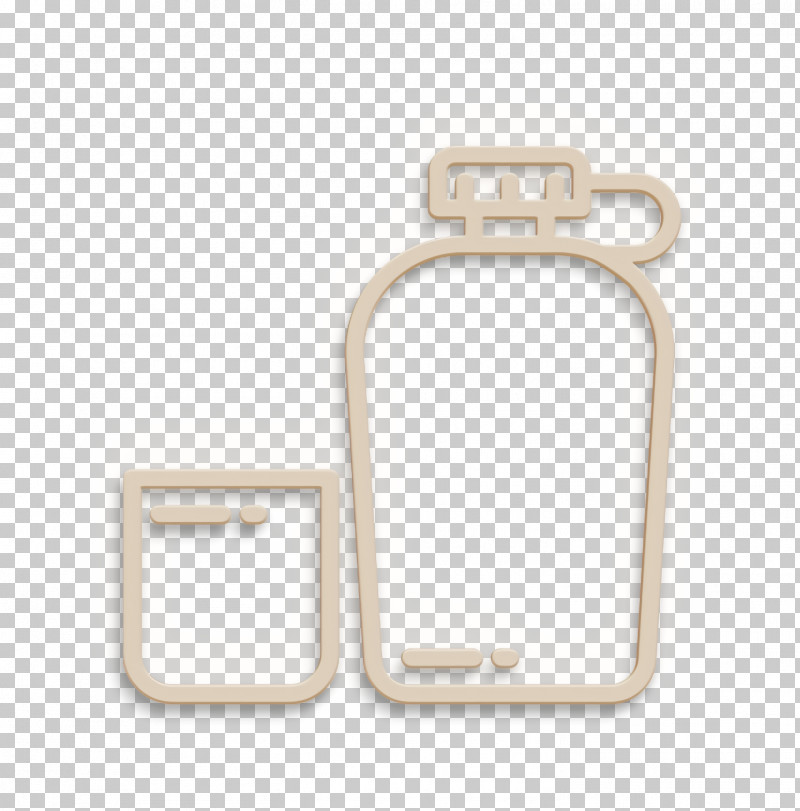 Camping Outdoor Icon Canteen Icon PNG, Clipart, Beige, Camping Outdoor Icon, Canteen Icon, Metal, Rectangle Free PNG Download