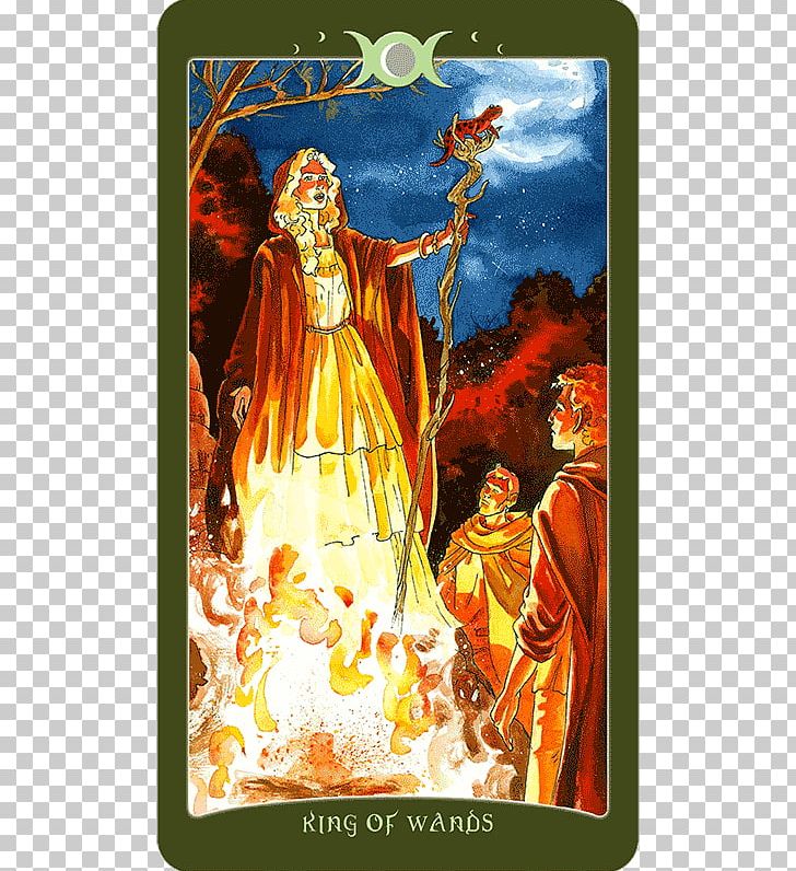 The Book Of Shadows Tarot Suit Of Wands Playing Card PNG, Clipart, Barbara Moore, Book, Book Of Shadows, King, King Of Wands Free PNG Download