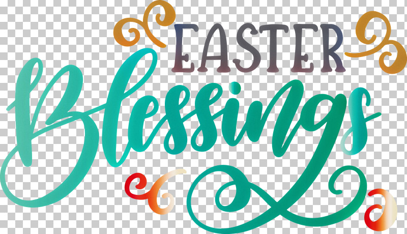 Happy Easter PNG, Clipart, Calligraphy, Happy Easter, Line, Text, Turquoise Free PNG Download
