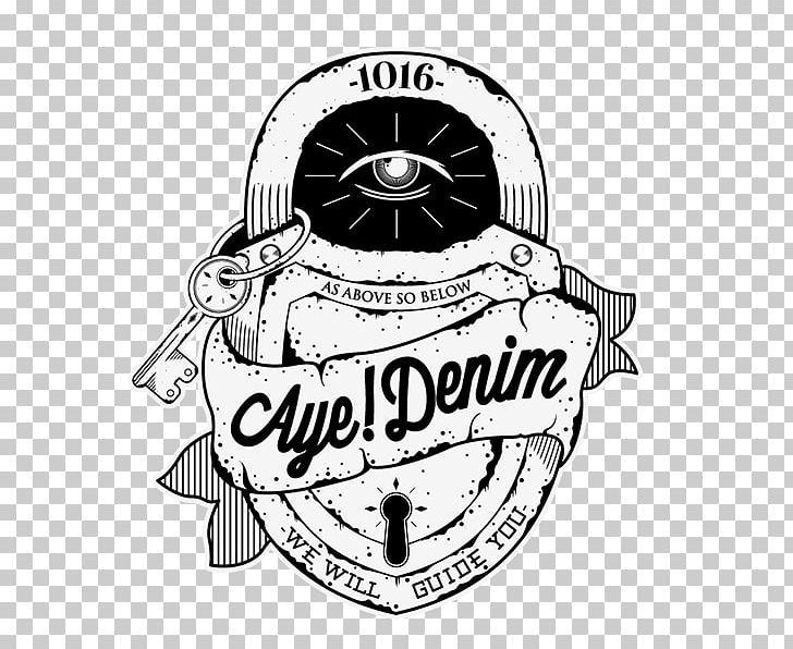 Logo AYE! DENIM Portable Network Graphics Brand PNG, Clipart, Aye Denim, Badge, Black, Black And White, Brand Free PNG Download