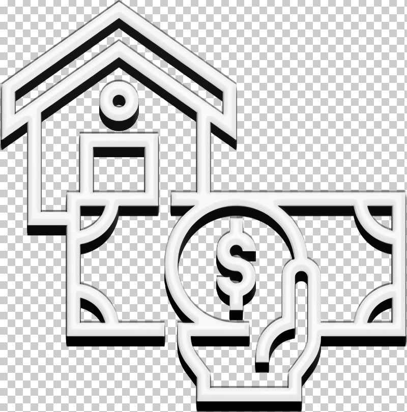 Lnvestment Icon Loan Icon PNG, Clipart, Black, Black And White, Geometry, Line, Loan Icon Free PNG Download