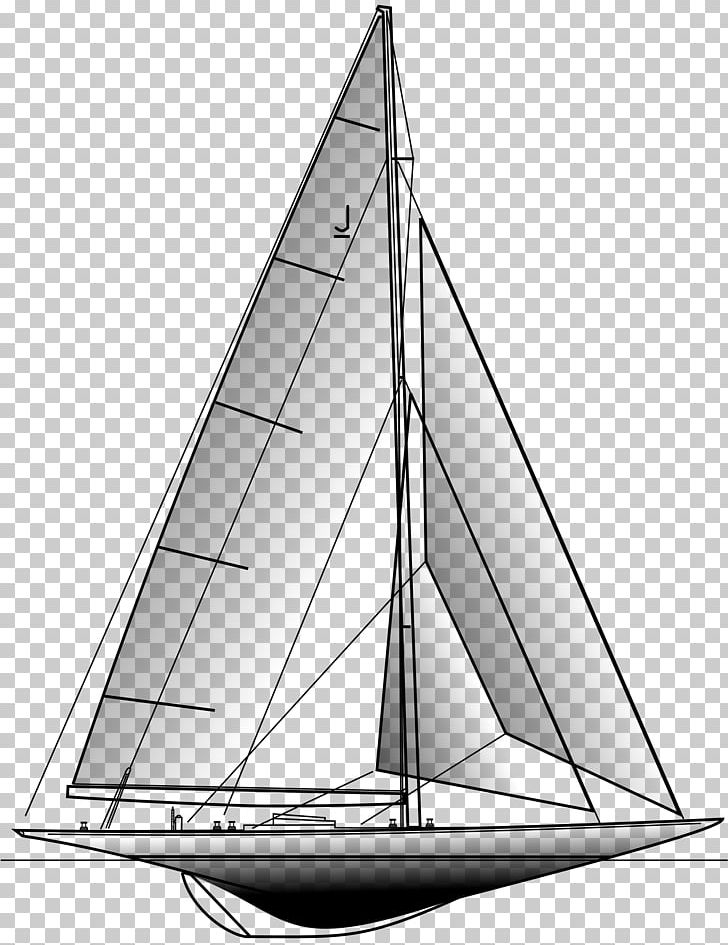 America's Cup J-class Yacht Universal Rule Sailing PNG, Clipart, Americas Cup, Angle, Baltimore Clipper, Black And White, Boat Free PNG Download