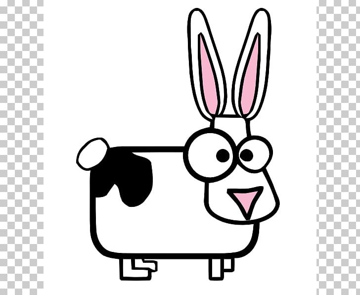 Cattle Cartoon Udder PNG, Clipart, Animation, Area, Black And White, Cartoon, Cartoon Picture Of Rabbit Free PNG Download