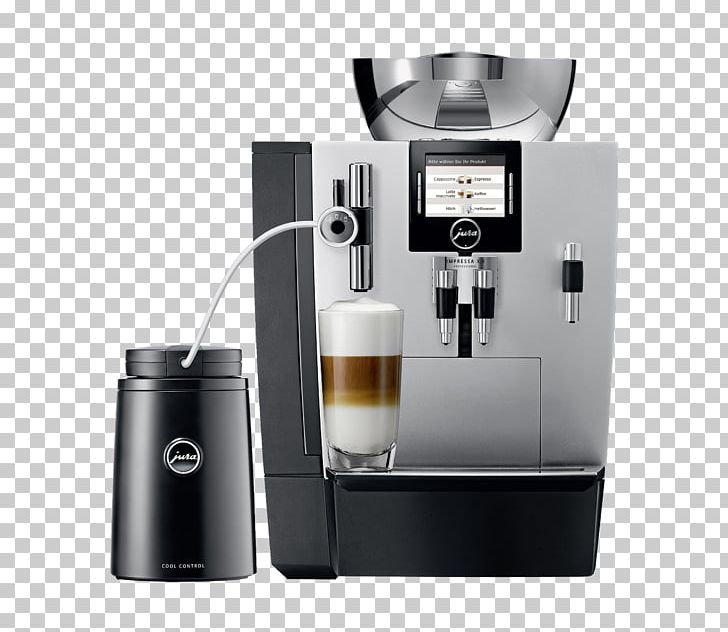 Espresso Coffee Cafe Latte Macchiato Jura IMPRESSA XJ9 Professional PNG, Clipart, Cafe, Capresso, Coffee, Coffeemaker, Coffee Preparation Free PNG Download