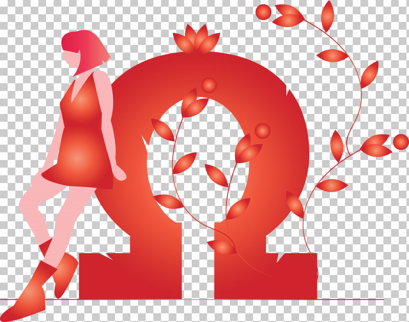 Omega Girl Modern PNG, Clipart, Girl, Modern, Omega, Red Free PNG Download